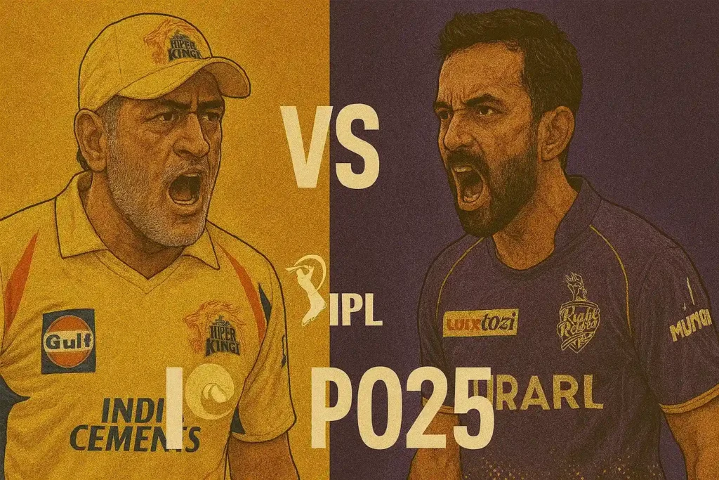 Chennai Super Kings vs Kolkata Knight Riders